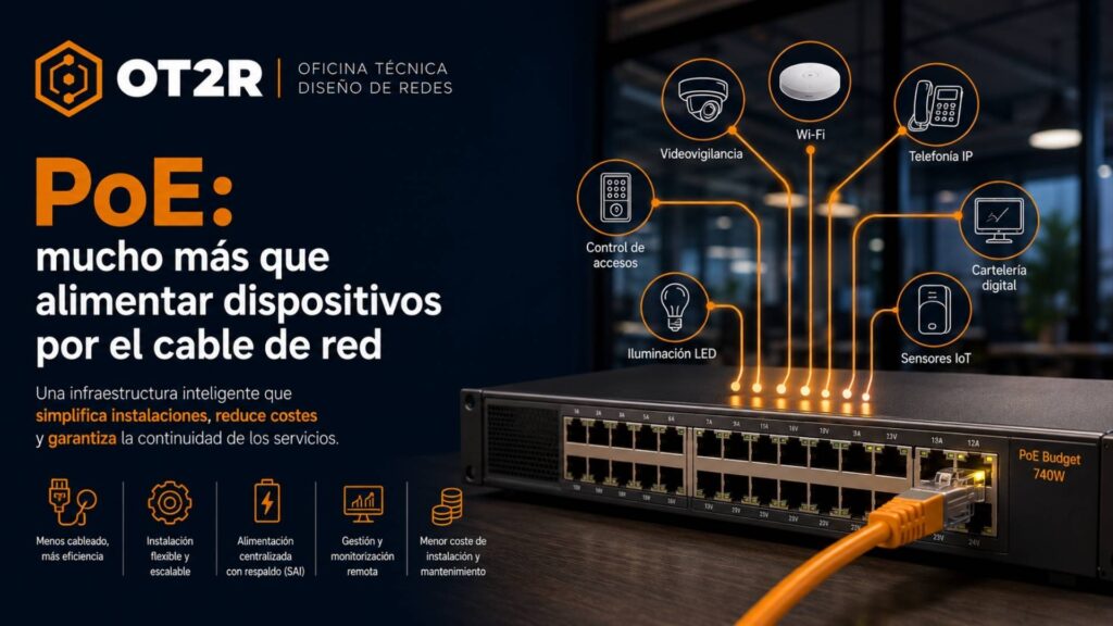 PoE: mucho más que alimentar dispositivos por el cable de red